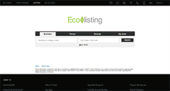 Desktop Screenshot of ecolistings.com